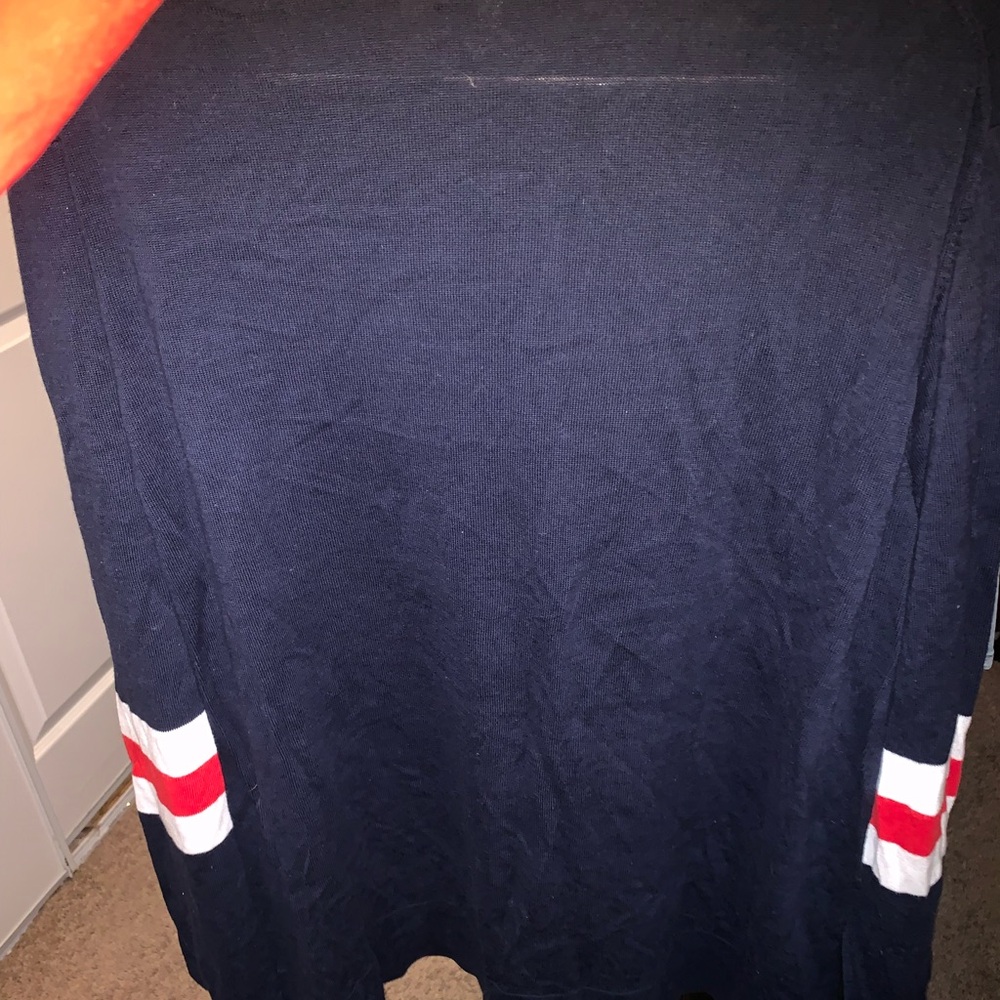 crown and ivy patriotic lightweight sweater. - Picture 10 of 10